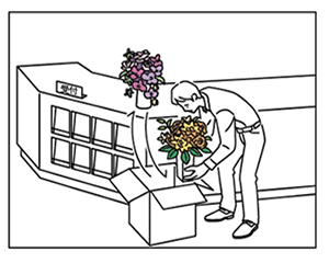 レンタル リース 造花 アートフラワー 経済的